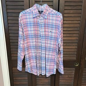 Men’s Vineyard Vines Classic Fit Tucker Shirt Size L